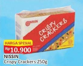 Promo Harga NISSIN Crispy Crackers 250 gr - Alfamart