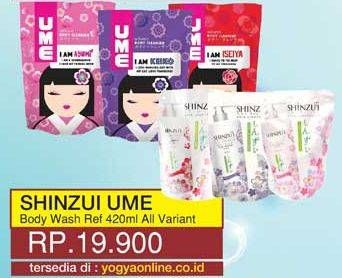 Promo Harga SHINZUI Body Cleanser 420 ml - Yogya