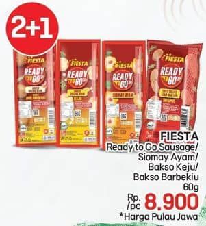 Promo Harga Fiesta Ready To Go All Variants 54 gr - LotteMart