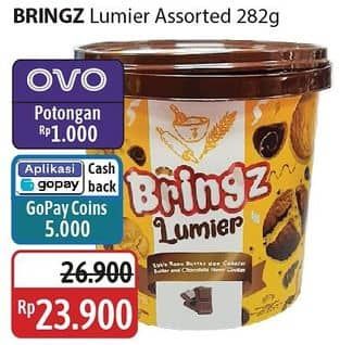 Promo Harga Bringz Lumier Cookies 282 gr - Alfamidi