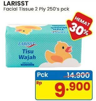 Promo Harga Larisst Facial Tissue 250 sheet - Indomaret
