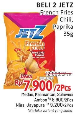 Promo Harga Jetz Hollow Snack Fried Chilli, Paprika 35 gr - Alfamidi