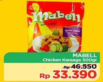 Promo Harga MABELL Chicken Karaage 500 gr - TIP TOP