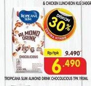 Promo Harga Tropicana Slim Oat Drink Chocolicious 190 ml - Superindo