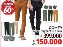 Promo Harga Comfy Men Long Pants Chinos  - LotteMart