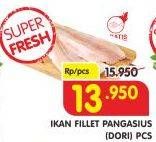 Promo Harga Ikan Fillet Pangasius Dori per 100 gr - Superindo