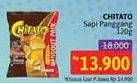 Promo Harga Chitato Snack Potato Chips Sapi Panggang Beef Barbeque 120 gr - Alfamidi