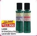 Promo Harga Cap Lang Minyak Ekaliptus Aromatherapy Rose, Lavender 60 ml - Alfamart