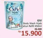 Promo Harga GIV Hijab Body Wash Tin Zaitun 450 ml - Alfamidi