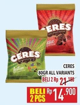 Promo Harga Ceres Hagelslag Rice Choco All Variants 75 gr - Hypermart