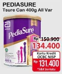 Promo Harga Pediasure Triplesure All Variants 400 gr - Alfamart