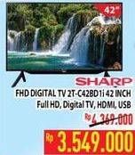 Promo Harga SHARP 2T-C42BD1i | LED TV 42"  - Hypermart