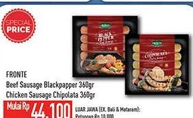 Promo Harga Fronte Beef Sausage 360/ Chipolata 400gr  - Hypermart