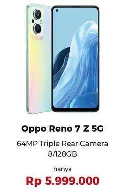 Promo Harga Oppo Reno 7 Z 5G 8 + 128 GB  - Erafone