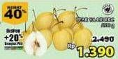 Promo Harga Pear Ya Lie RRC per 100 gr - Giant