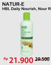 Promo Harga NATUR-E Hand Body Lotion Daily Nourishing Moisturizing 245 ml - Alfamart