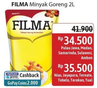 Promo Harga Filma Minyak Goreng 2000 ml - Alfamidi