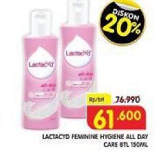 Promo Harga LACTACYD Feminime Hygiene Protecting 150 ml - Superindo