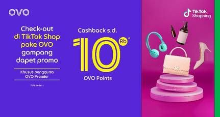 Promo Harga Check-out di 9.9 TikTok Shop pake OVO  - Grab