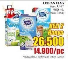 Promo Harga FRISIAN FLAG Susu UHT Purefarm All Variants 900 ml - Giant