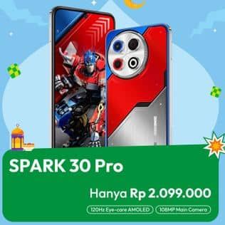 Promo Harga Tecno Spark 30 Pro  - Erafone