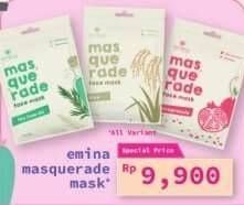 Promo Harga EMINA Masquerade Face Mask All Variants 23 gr - Alfamart