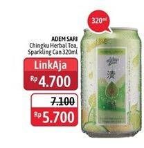 Promo Harga ADEM SARI Ching Ku Herbal Tea, Sparkling 320 ml - Alfamidi