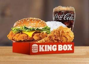 Promo Harga Burger King King Box Royal Chicken Regular  - Burger King