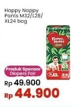 Promo Harga Happy Nappy Smart Pantz Diaper XL24, M32, L28 24 pcs - Indomaret