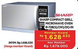 Promo Harga SHARP R-728(K)-IN | Microwave  - Hypermart