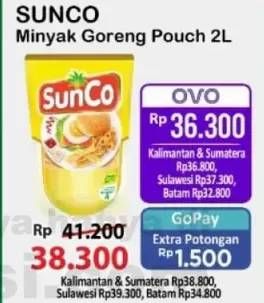 Promo Harga Sunco Minyak Goreng 2000 ml - Alfamart