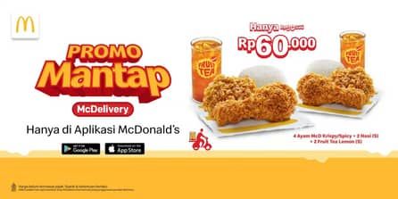 Promo Harga Promo Mantap Senin  - McD