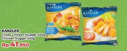 Promo Harga Kanzler Chicken Nugget Crispy, Original 450 gr - Yogya