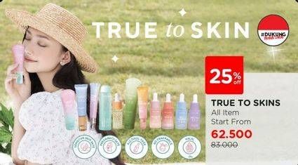 Promo Harga True To Skin Skin Care  - Watsons