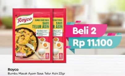 Promo Harga Royco Bumbu Siap Pakai Ayam Saus Telur Asin 22 gr - TIP TOP