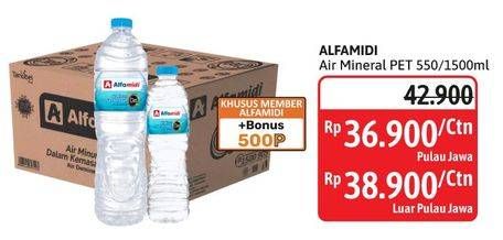 Promo Harga Alfamidi Air Mineral  - Alfamidi
