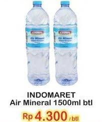 Promo Harga INDOMARET Air Mineral 1500 ml - Indomaret