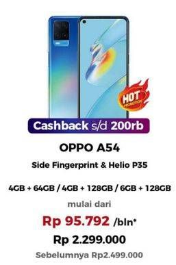 Promo Harga Oppo A54  - Erafone