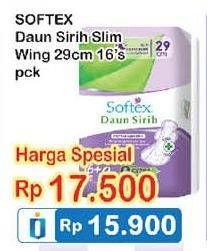 Promo Harga Softex Daun Sirih 29cm 18 pcs - Indomaret