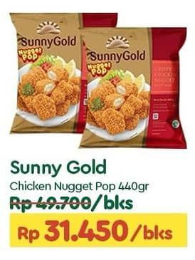 Promo Harga Sunny Gold Chicken Nugget Pop 440 gr - TIP TOP