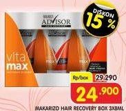 Promo Harga MAKARIZO Hair Recovery Vitamax per 3 pcs 8 ml - Superindo