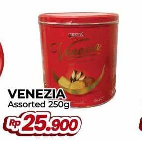 Promo Harga Venezia Assorted Biscuits 250 gr - Yogya