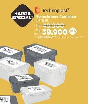 Promo Harga Technoplast Monochrome Box  - LotteMart