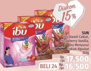Promo Harga Ibu Hamil Cokelat / Strober Vanilla / Ibu Menyusui Cokelat Alpukat 150g  - LotteMart