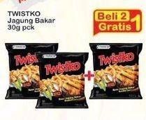 Promo Harga TWISTKO Snack Jagung Bakar Jagung Bakar 30 gr - Indomaret
