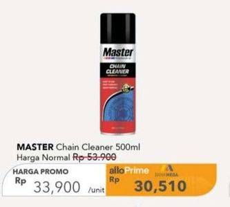 Promo Harga Master Chain Cleaner 500 ml - Carrefour