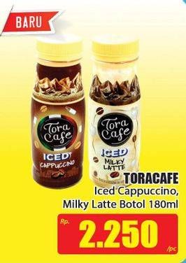 Promo Harga Torabika Toracafe Iced Cappuccino, Milky Latte 180 ml - Hari Hari