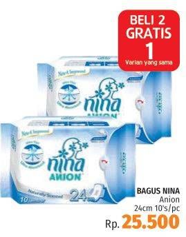 Promo Harga Bagus Nina Anion 24cm 10 pcs - LotteMart