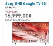 Promo Harga SONY XR-55X90J UHD Google TV 55  - Electronic City