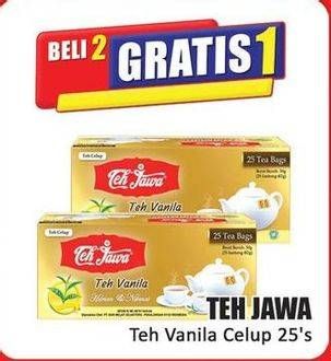 Promo Harga Teh Jawa Teh Celup Vanilla per 25 pcs 2 gr - Hari Hari